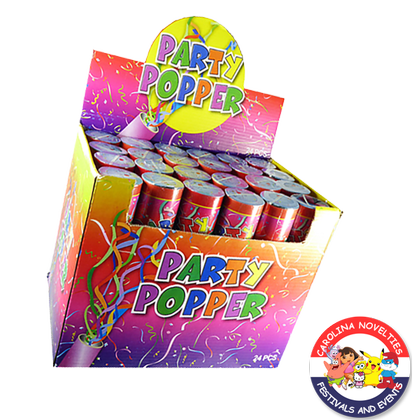 8 Inch Confettis Party Poppers