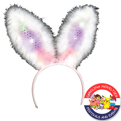 LIGHT-UP SEQUIN BUNNY EARS
