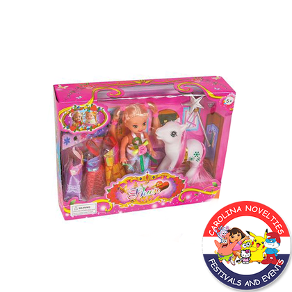 PRINCESS PONY DOLL SET