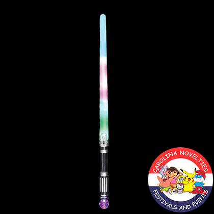 23" LIGHT-UP RAINBOW SWORD 