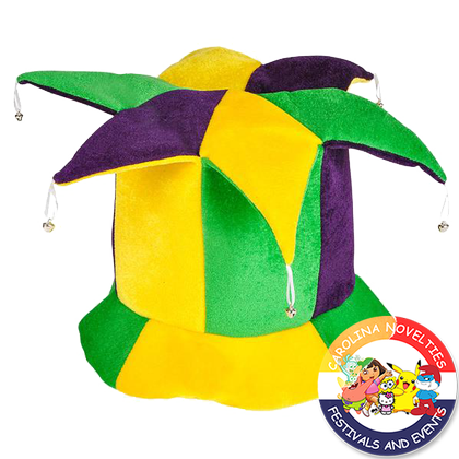 MARDI GRAS JESTER TOP HAT