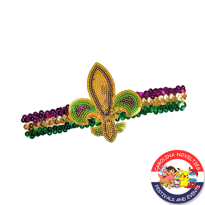 MARDI GRAS SEQUIN HEADBAND