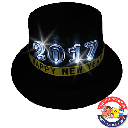 2017 LED LIGHT UP TOP HAT