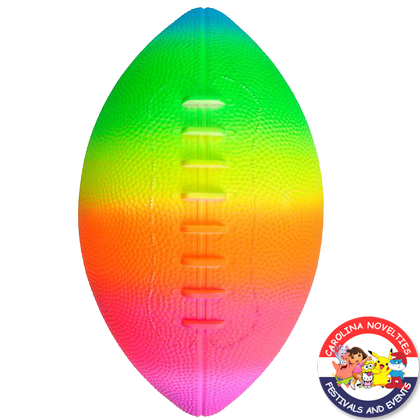 9" RAINBOW FOOTBALL