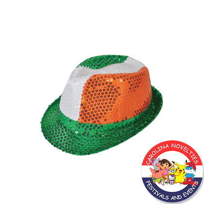 IRISH SEQUIN FEDORA 