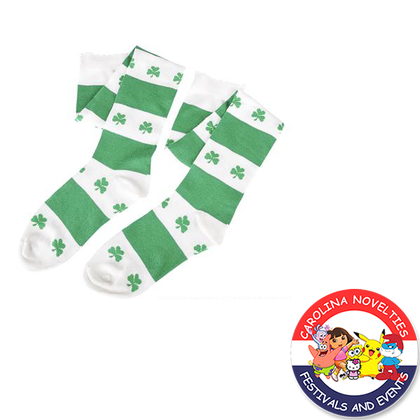 18.5" SHAMROCK HIGH KNEE SOCKS