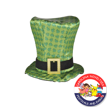 TALL SHAMROCK HAT WITH BUCKLE 